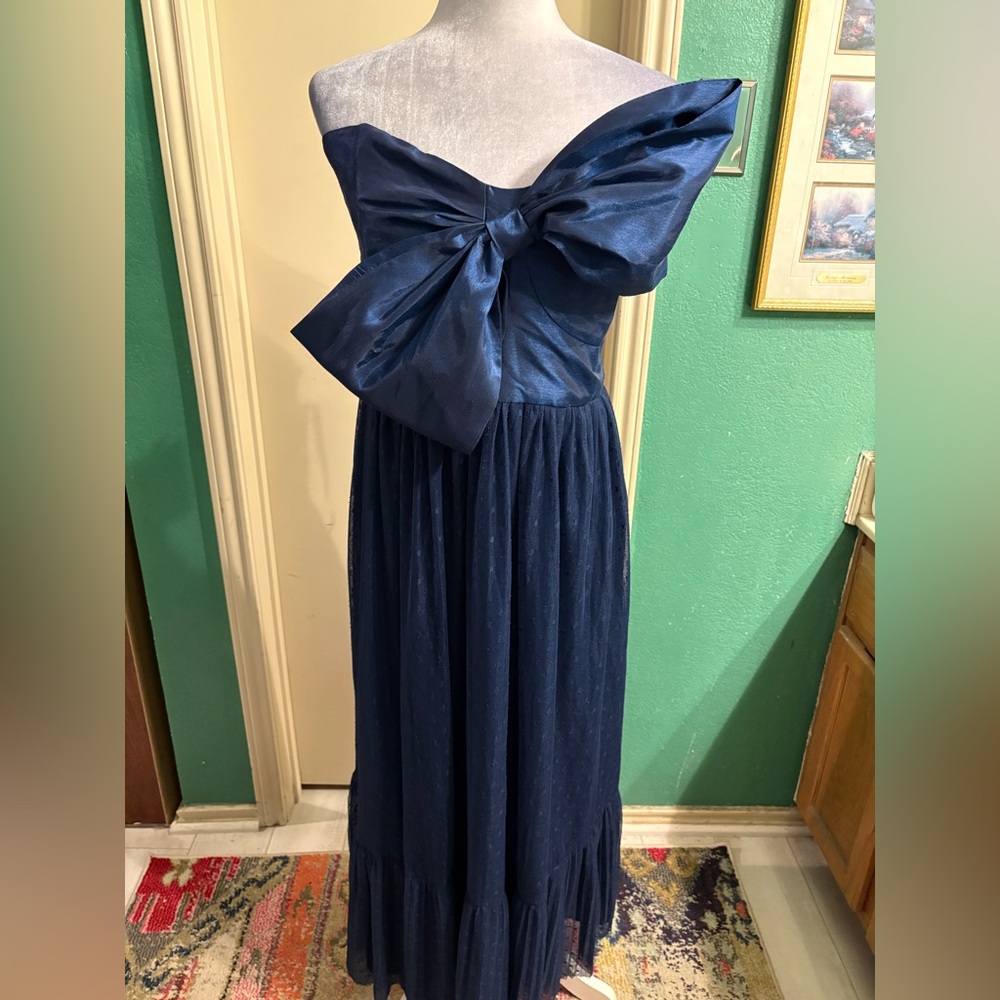 Anthropologie Hutch Strapless Dress with Bow - Picture 4 of 14
